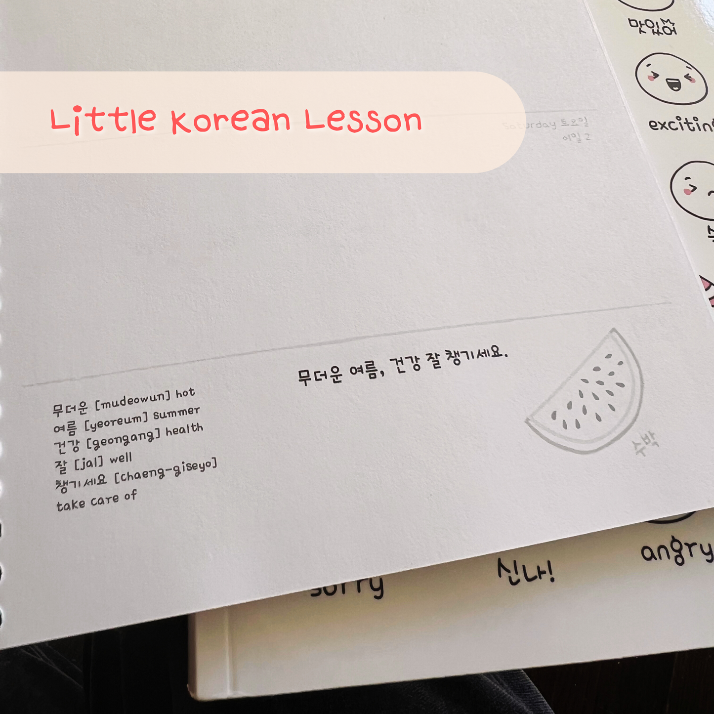 2027 Cute Korean Language Learning Planner: A5 Journal with Daily Korean Phrases