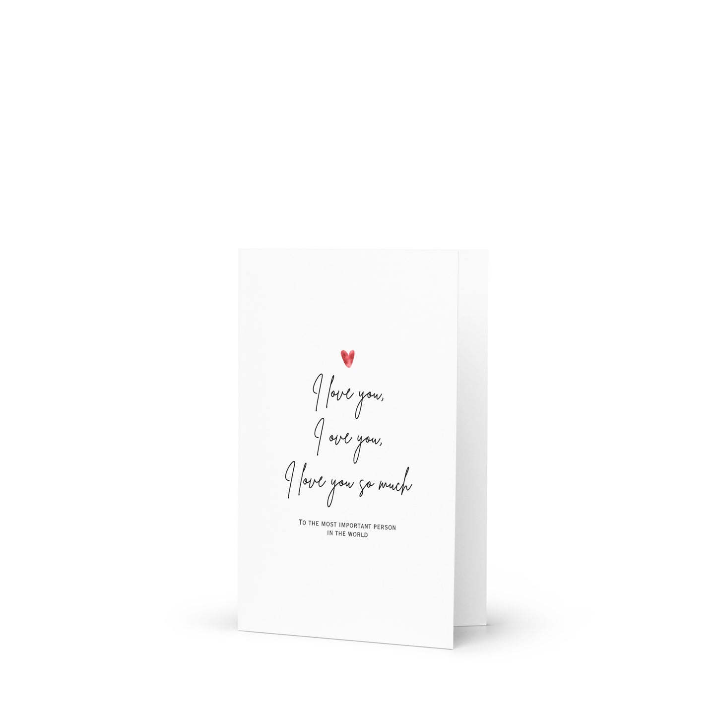 Saranghae Greeting Card with Learning Korean