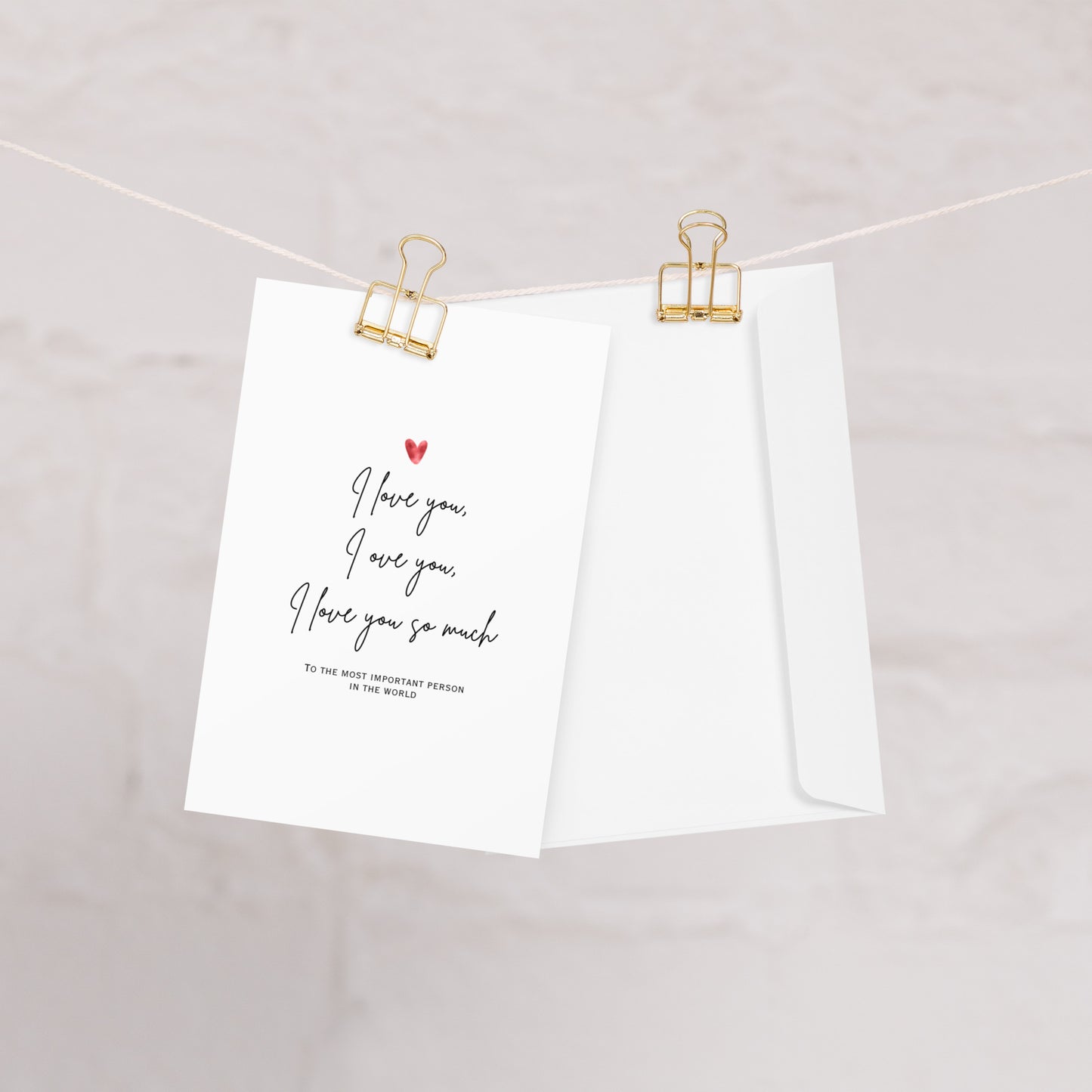 Saranghae Greeting Card with Learning Korean