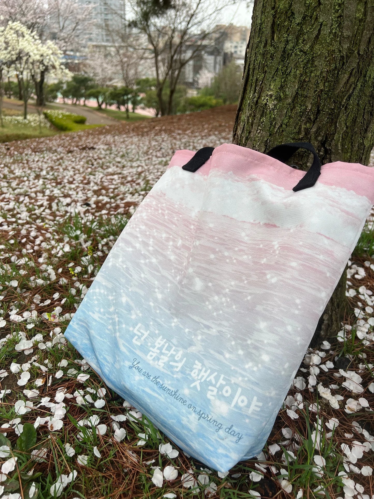 You Are The Sunshine Hangul Tote Bag