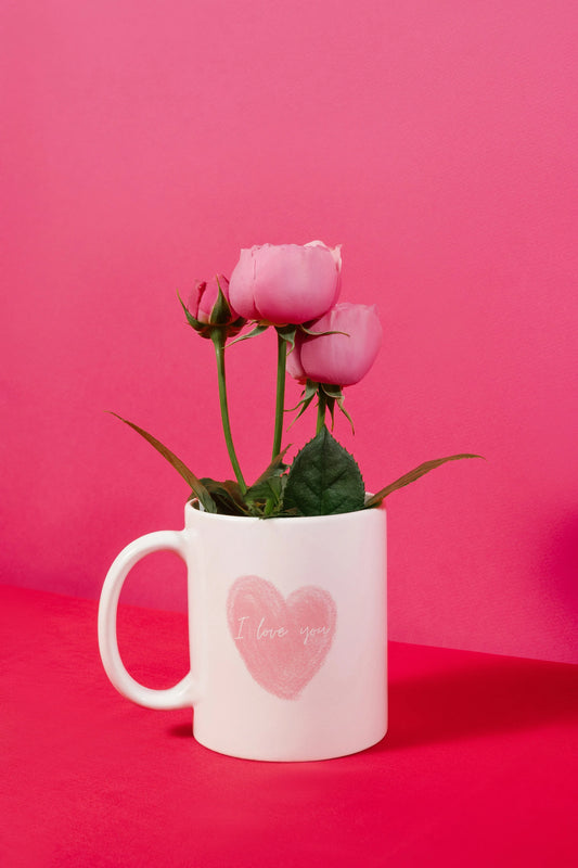 Saranghae I Love You Mug with Learning Korean
