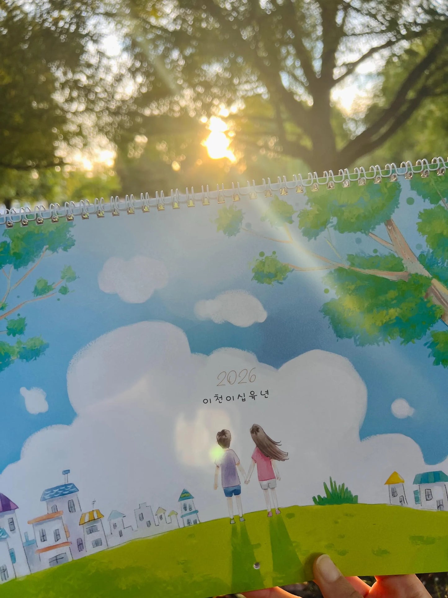 Comforting Hangul Korean Calendar