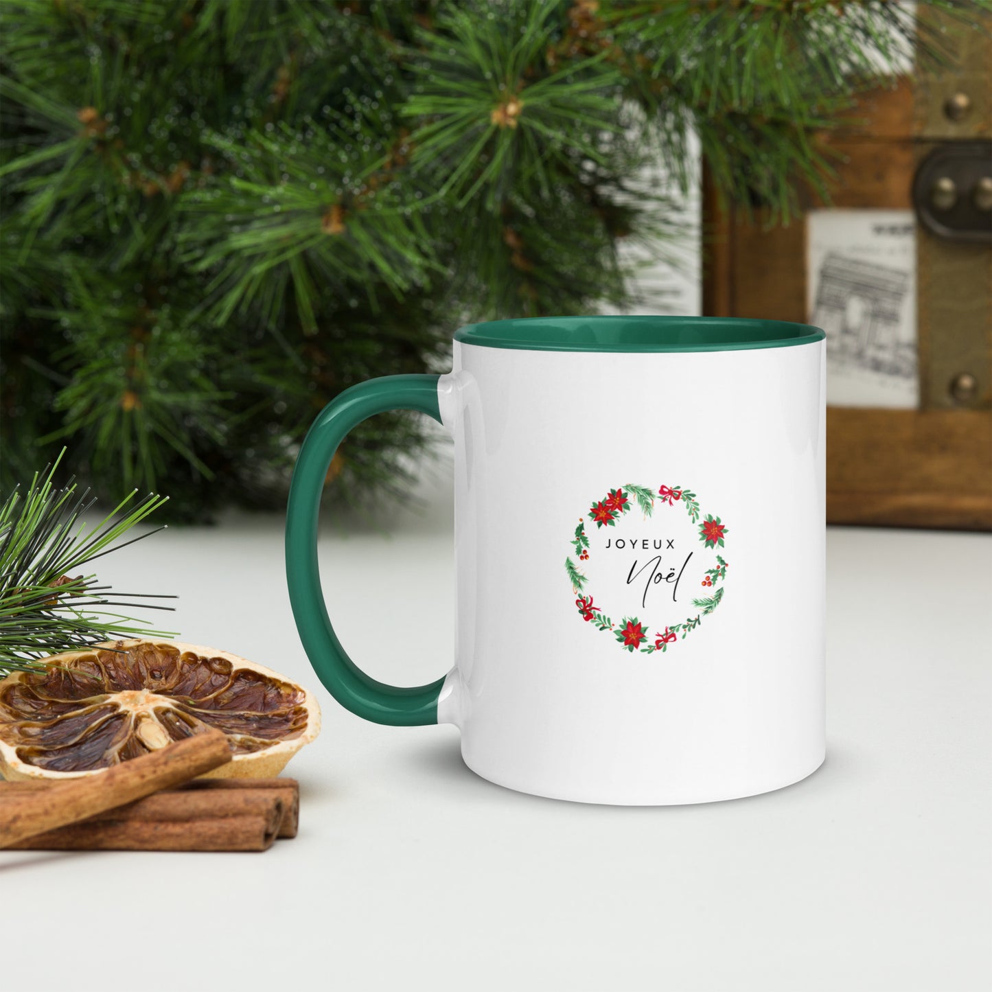 Joyeux noël Mug avec l'apprentissage du coréen