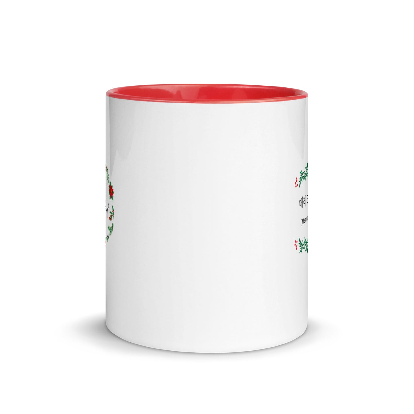 Feliz Navidad Mug with Learning Korean