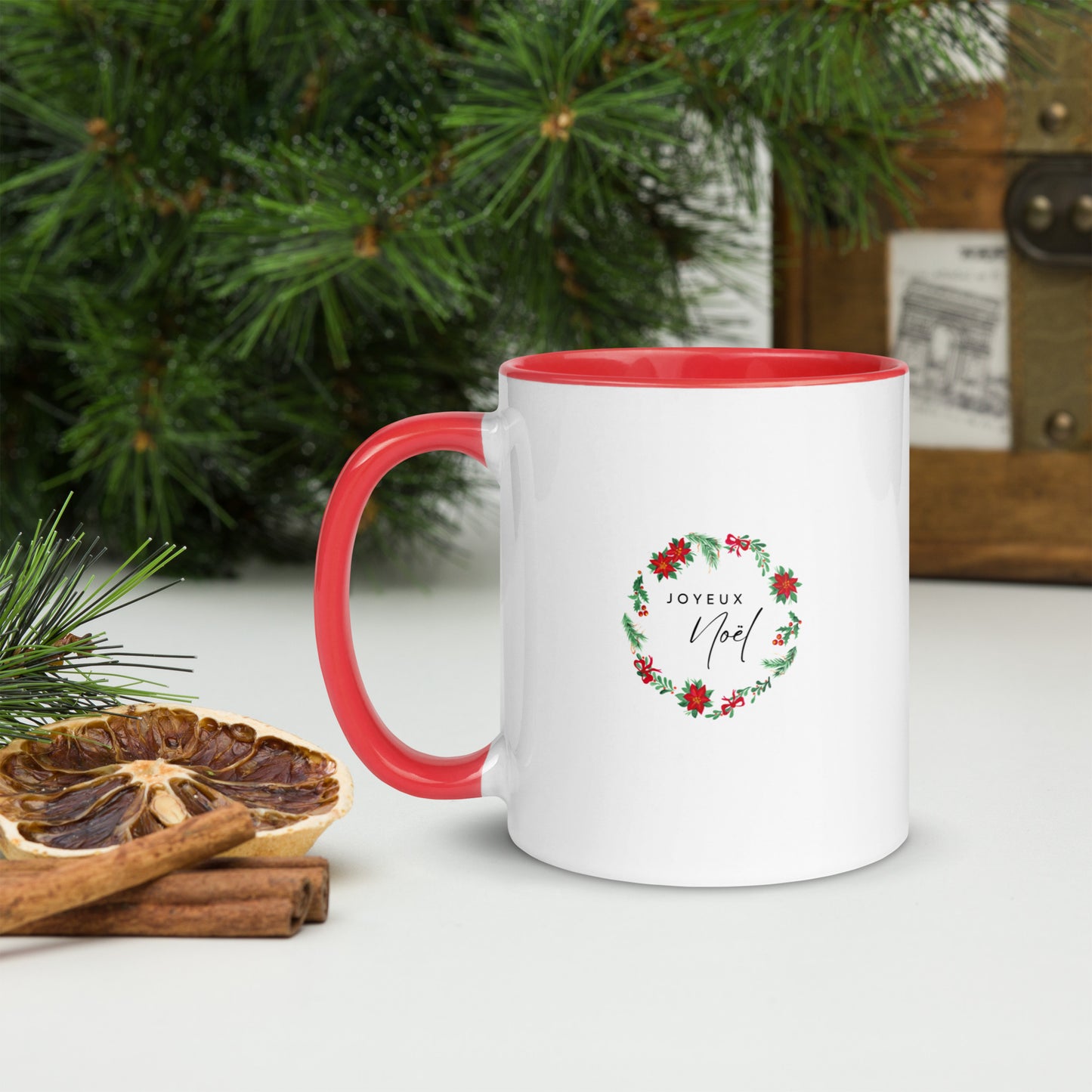 Joyeux noël Mug avec l'apprentissage du coréen