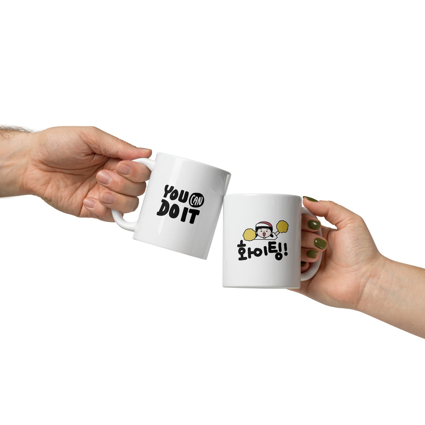 Hwighting Mug with Learning Korean