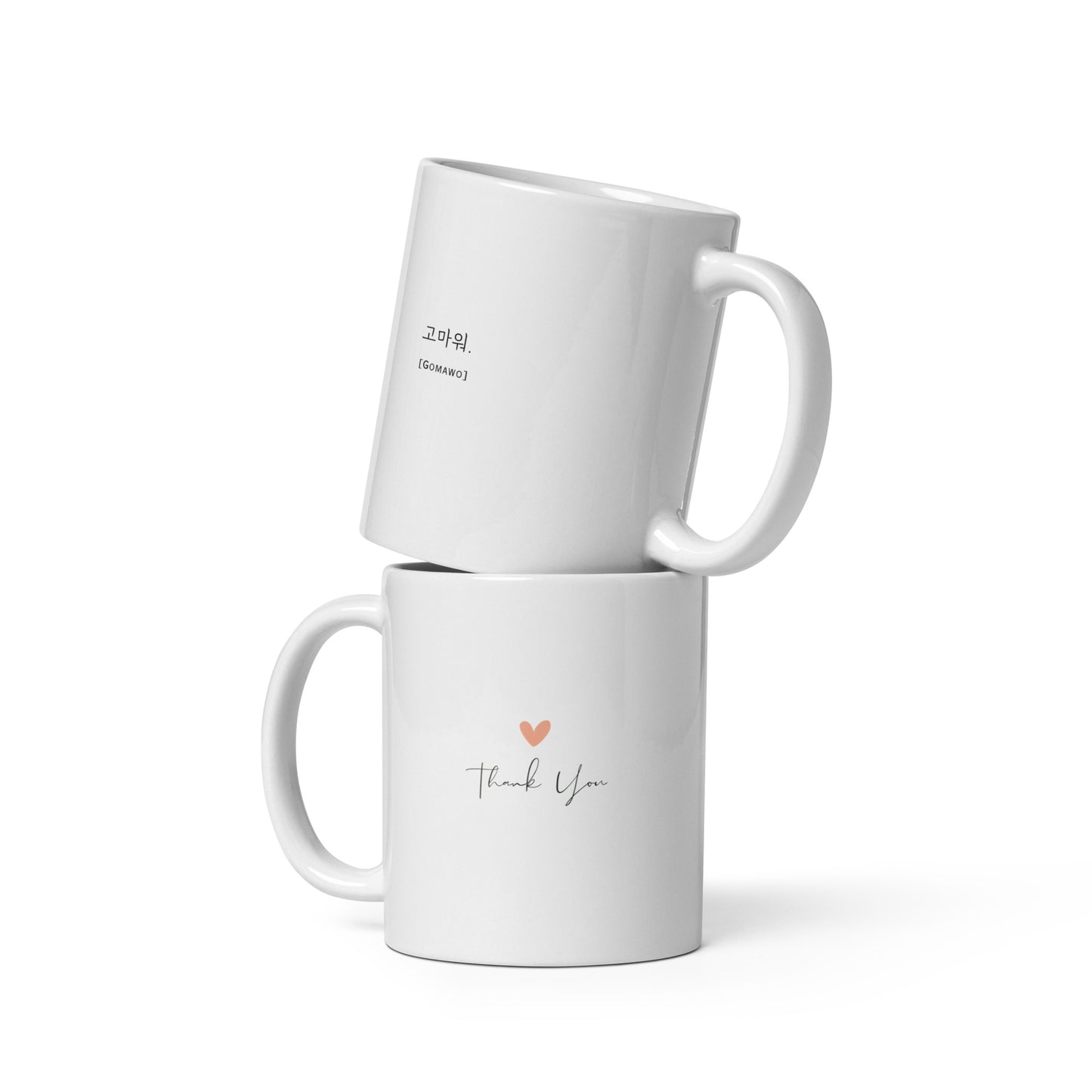 Gomawo Thank You Mug with Learning Korean :)