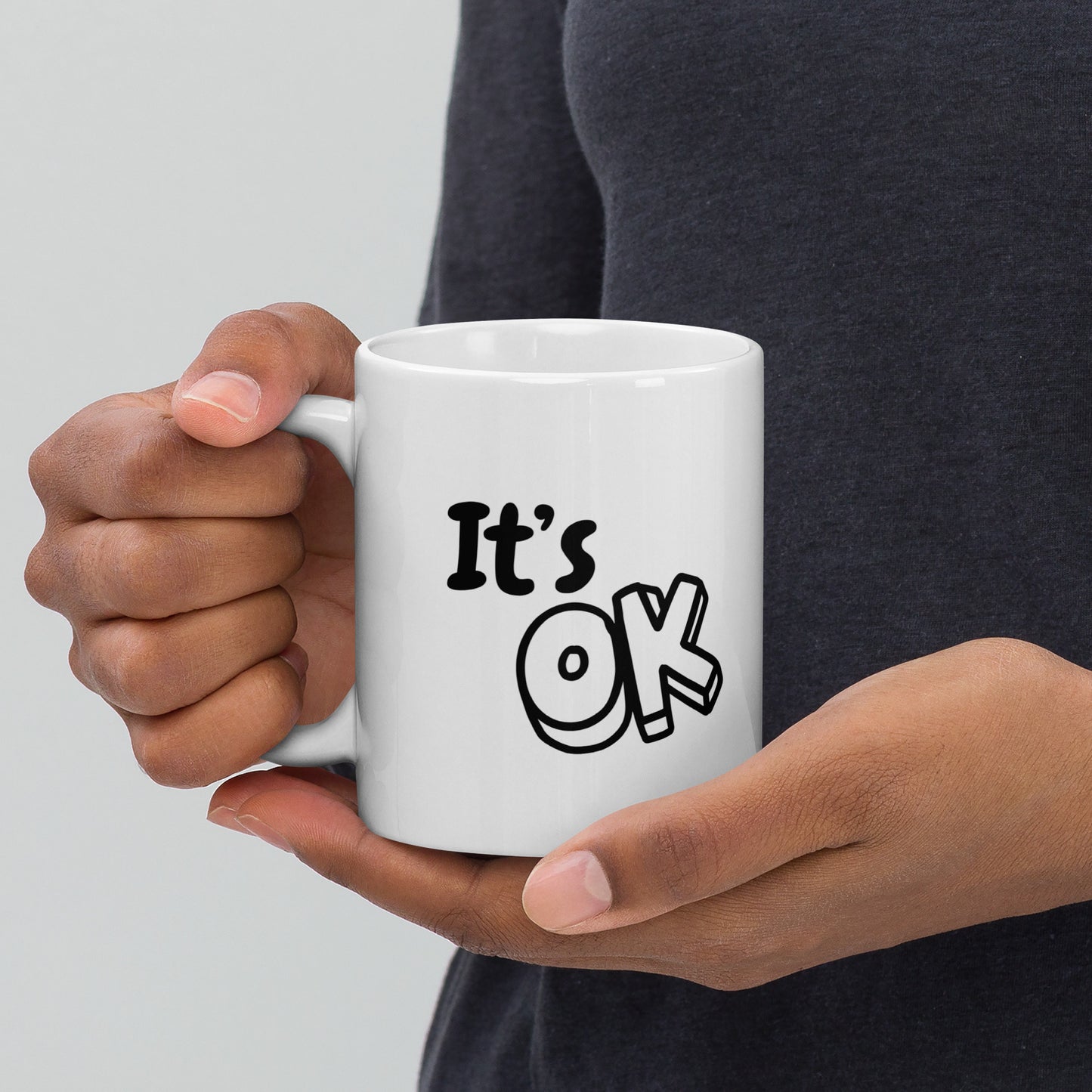 Gwenchana, It's OK Mug with Learning Korean :)