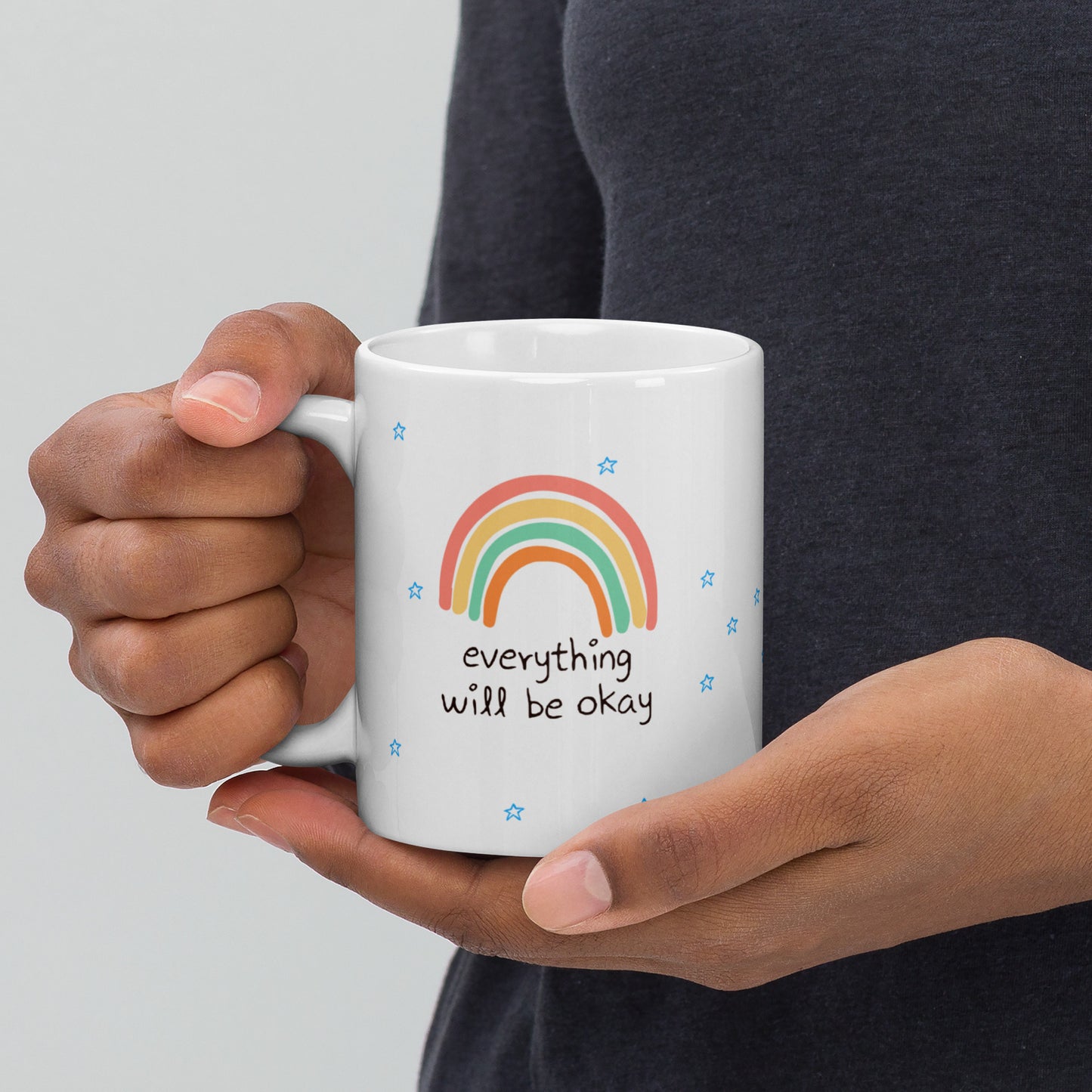 Everything will be Okay Mug with Learning Korean
