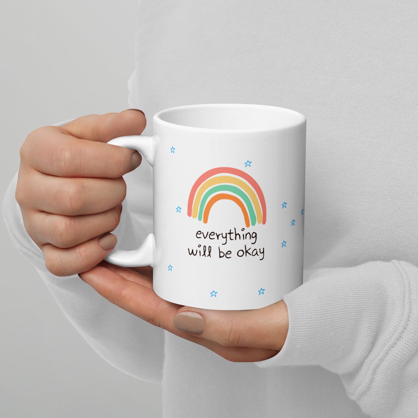 Everything will be Okay Mug with Learning Korean