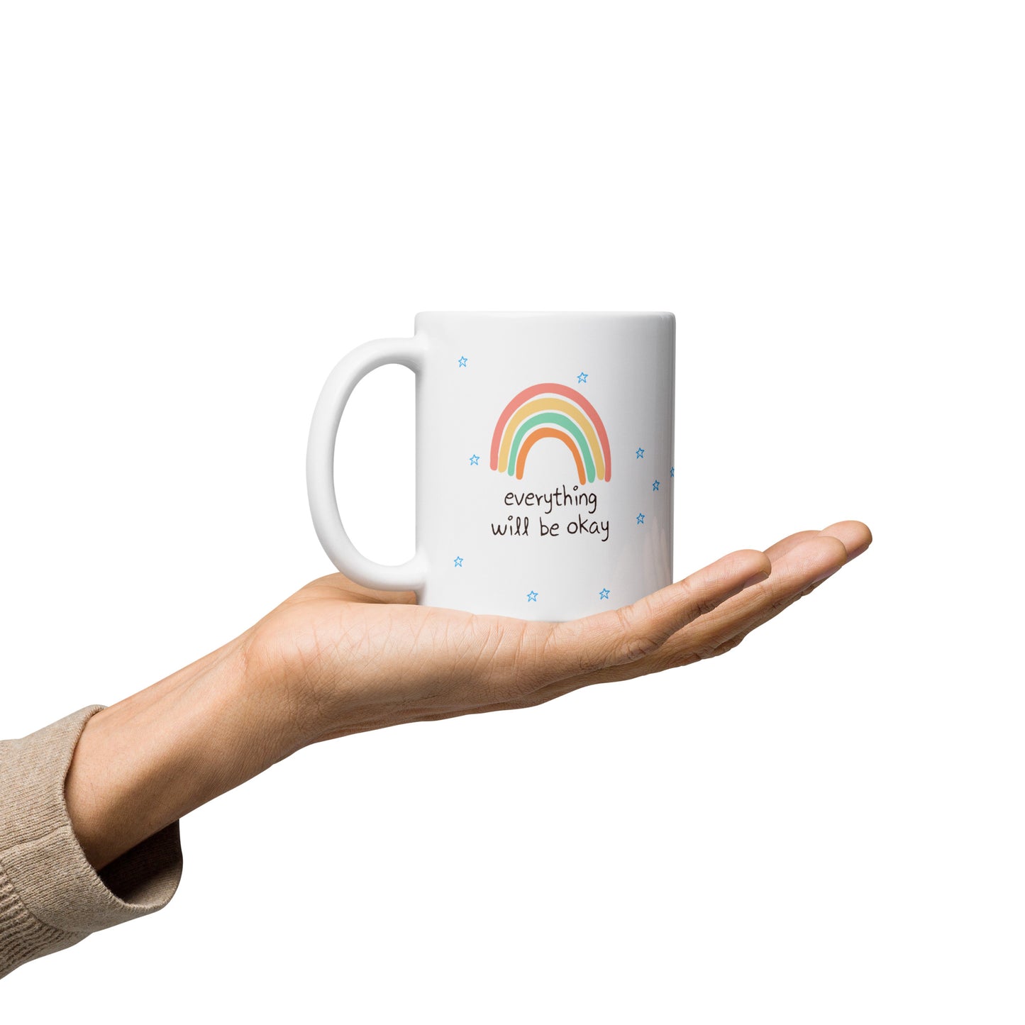 Everything will be Okay Mug with Learning Korean