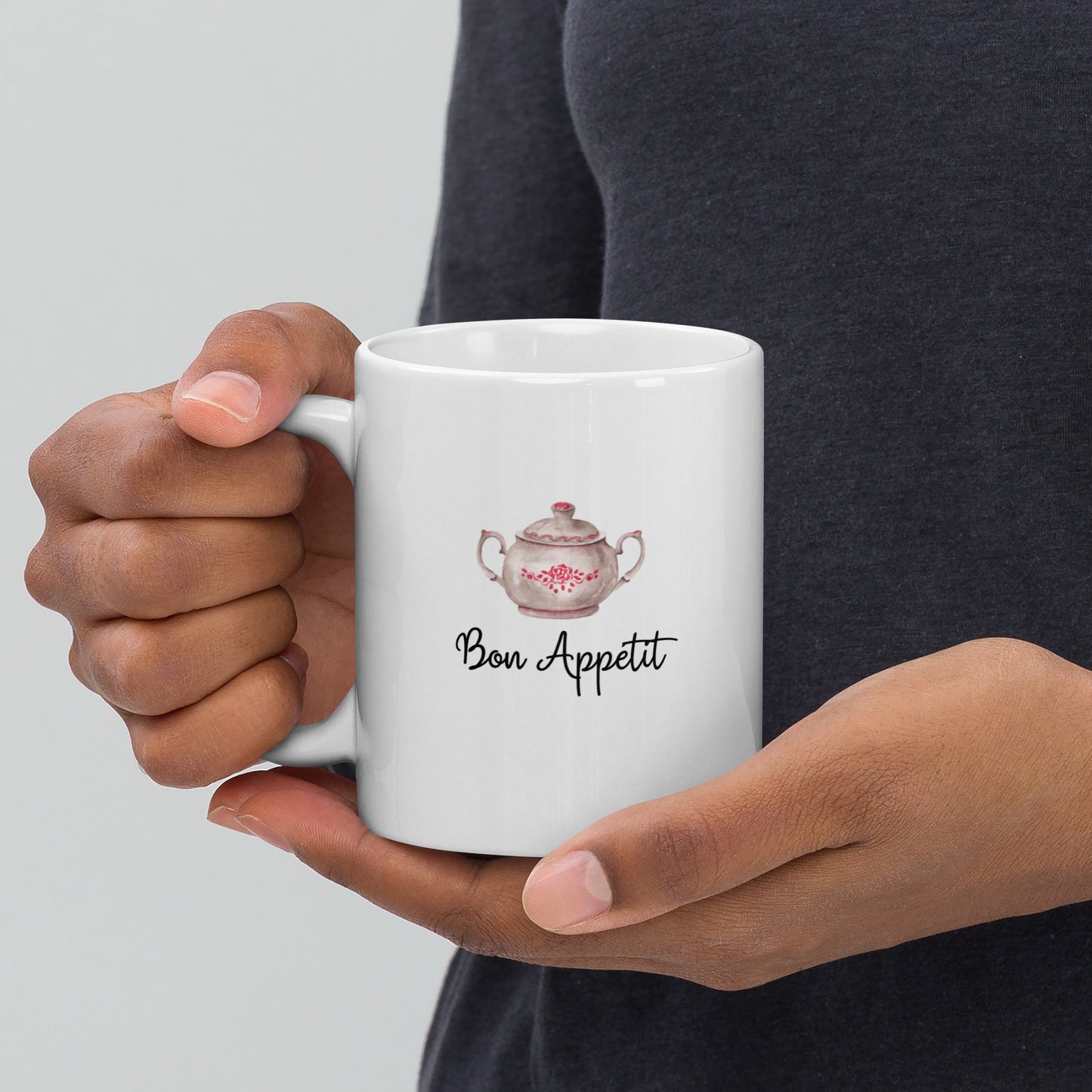 Bon Appétit Mug with Learning Korean :)