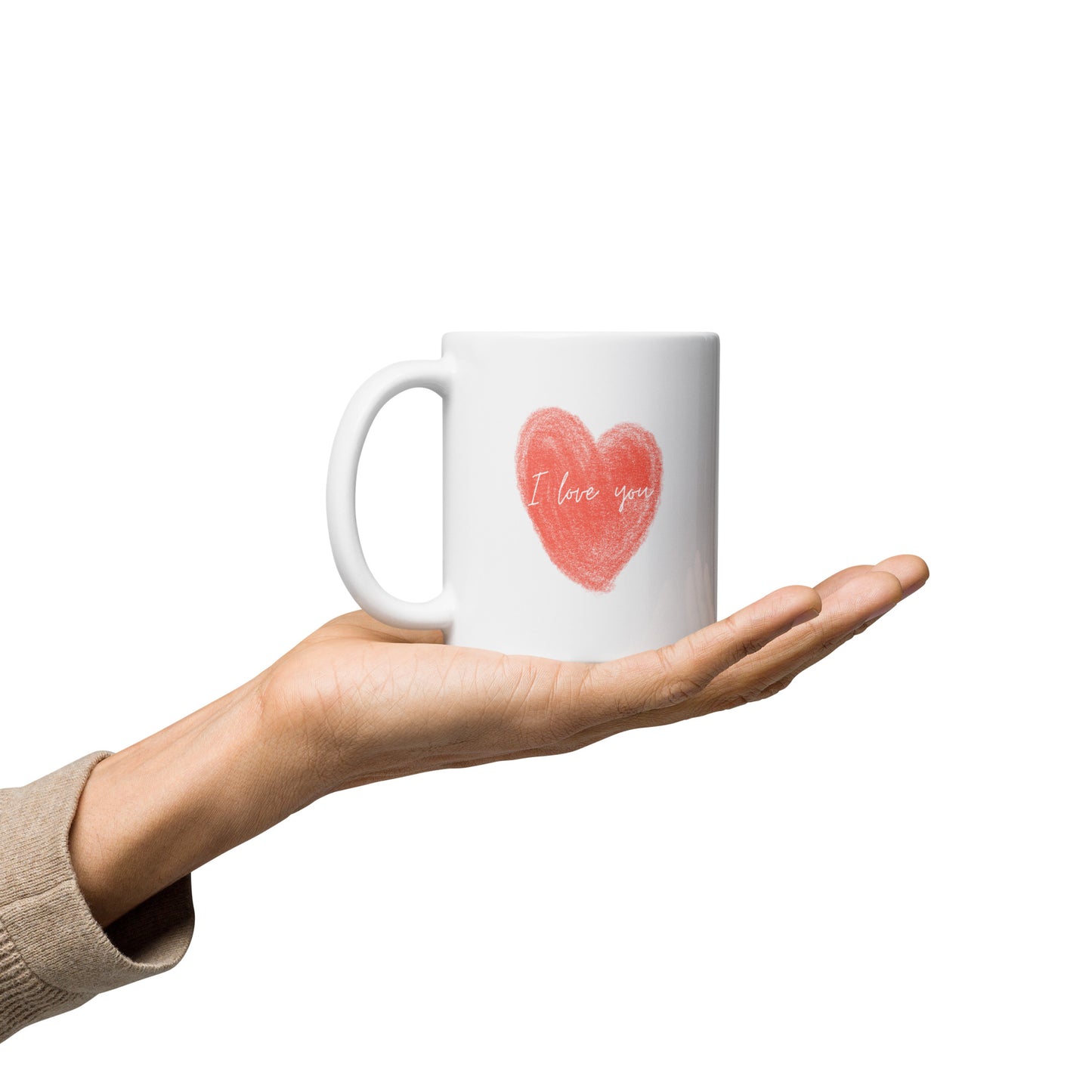 Saranghae I Love You Mug with Learning Korean