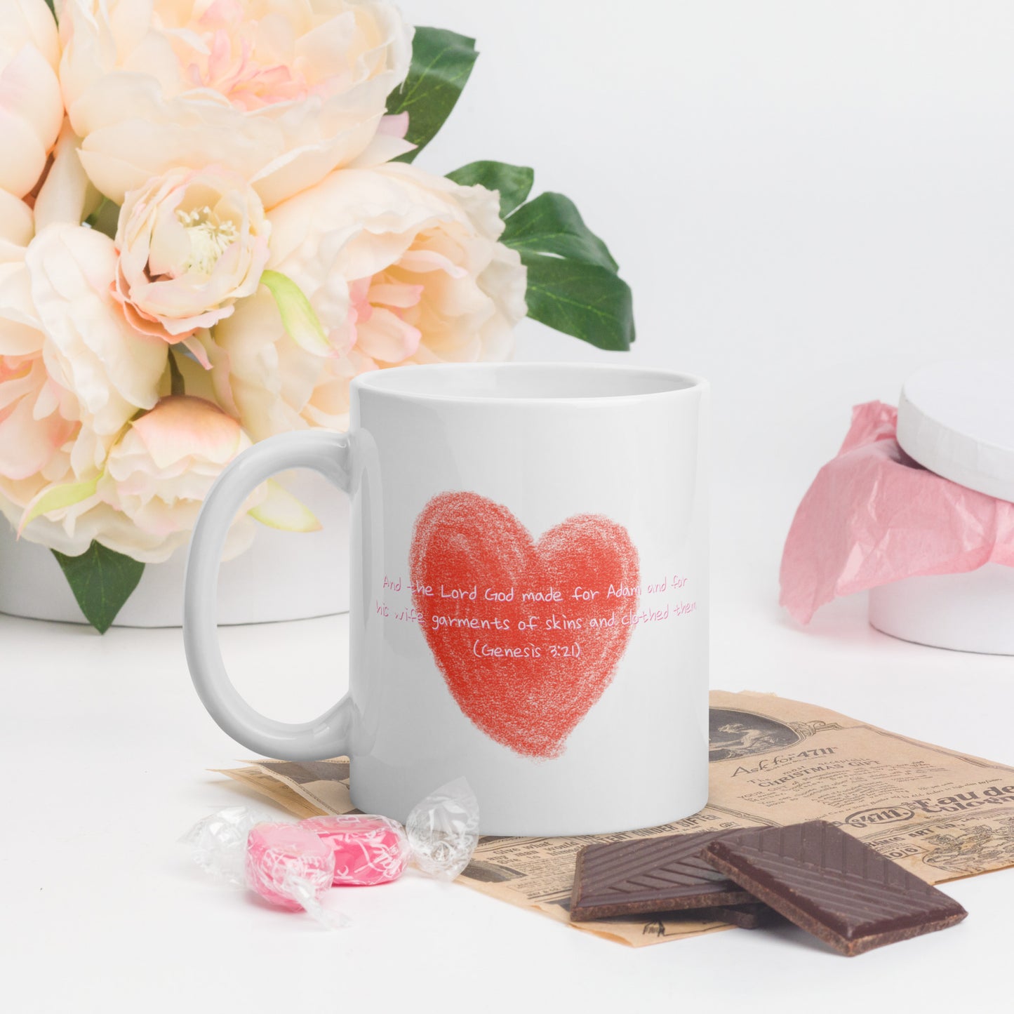 Bible Verse Mug with Learning Korean