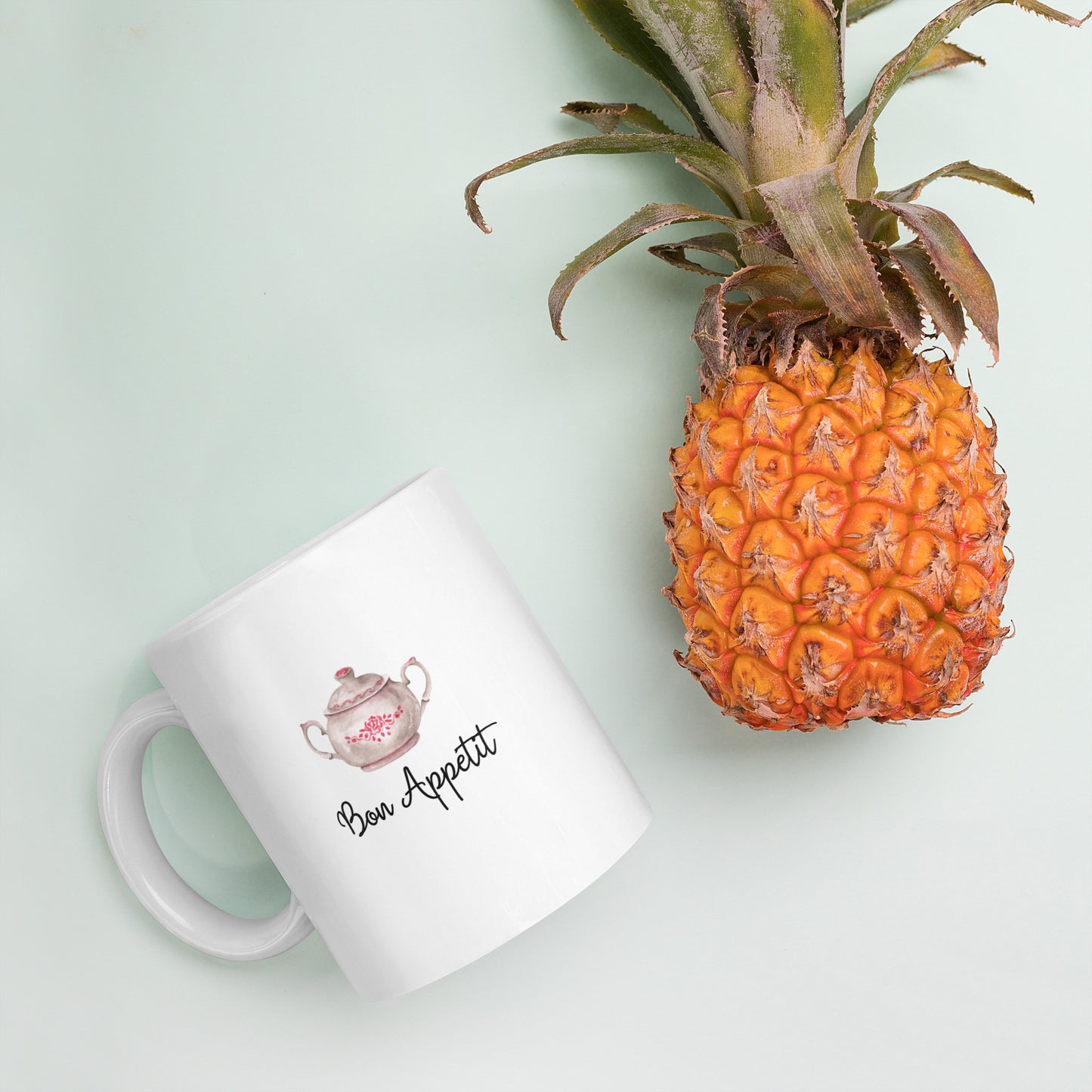 Bon Appétit Mug with Learning Korean :)