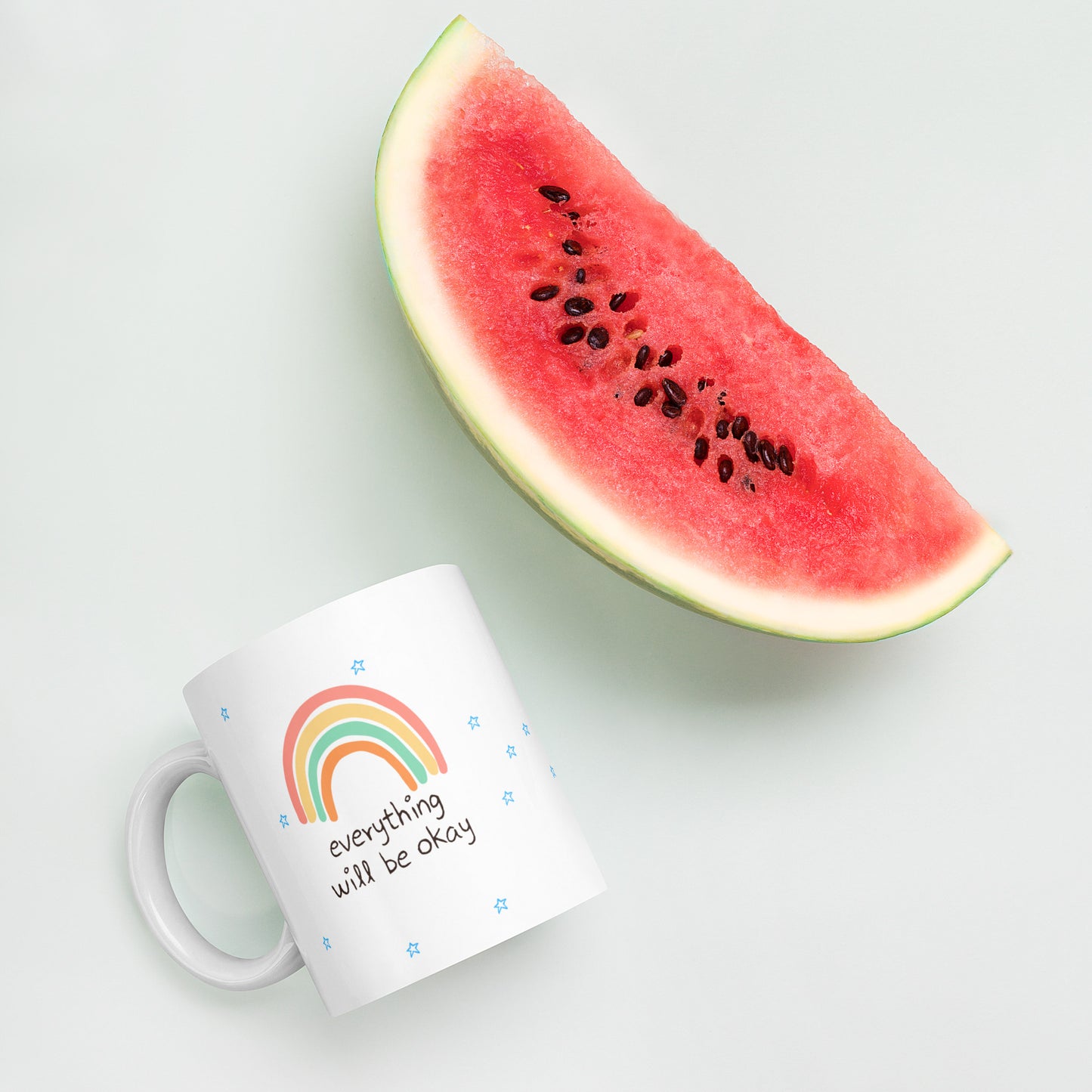 Everything will be Okay Mug with Learning Korean
