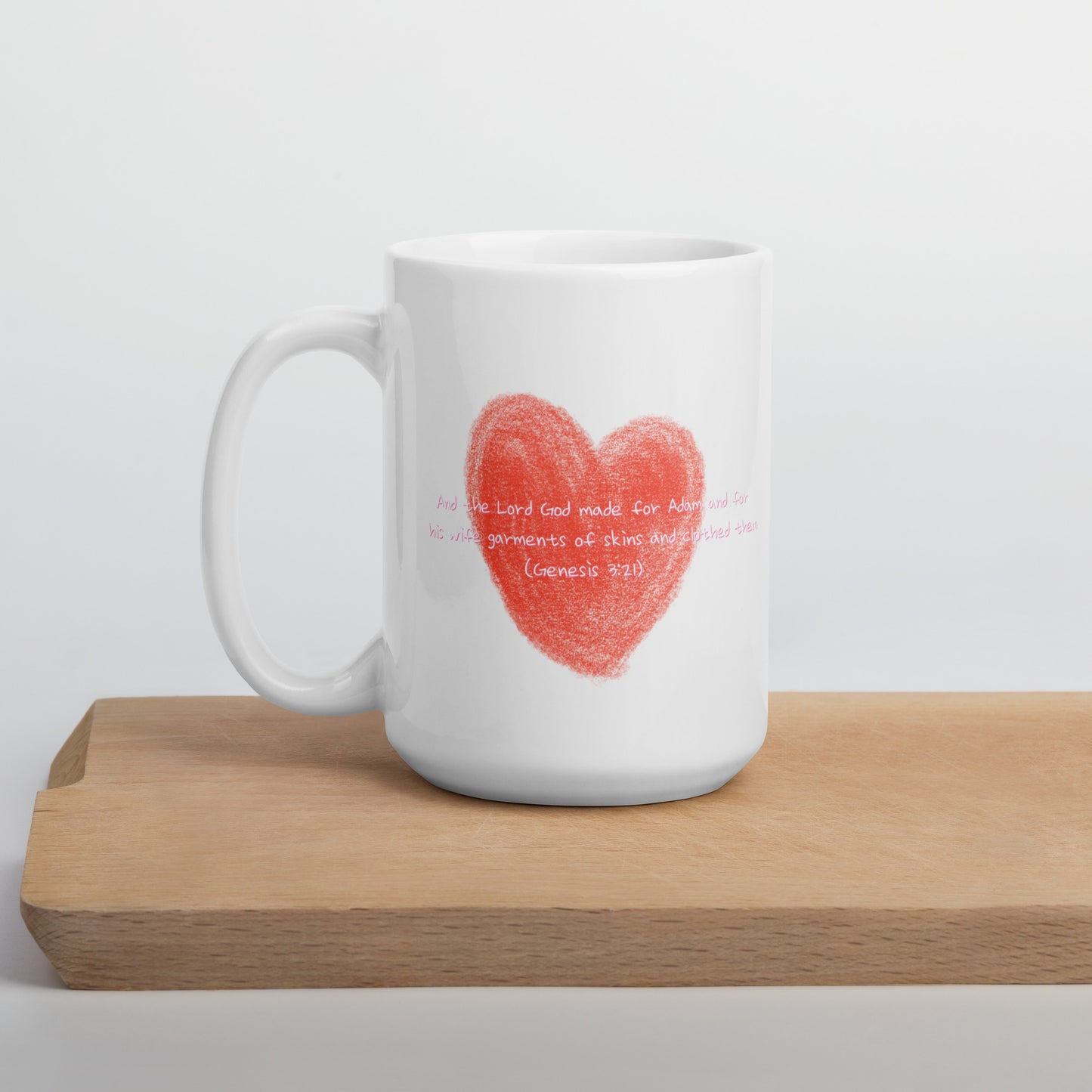 Bible Verse Mug with Learning Korean