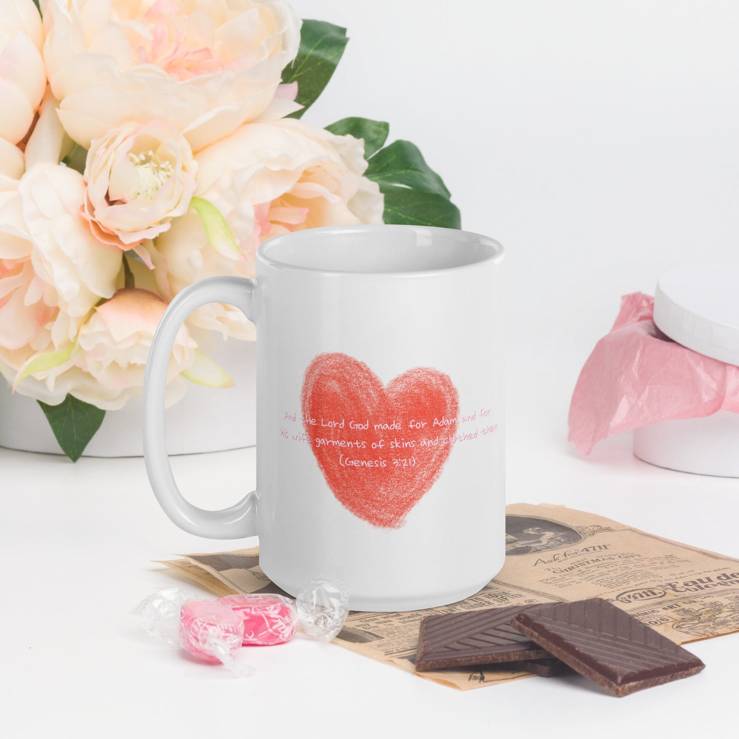 Bible Verse Mug with Learning Korean